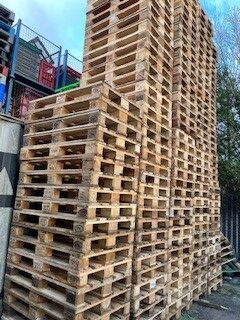 FULL LOAD 640 Grade A recon Stamped Euro pallets 1200mm x 800mm - Image 2