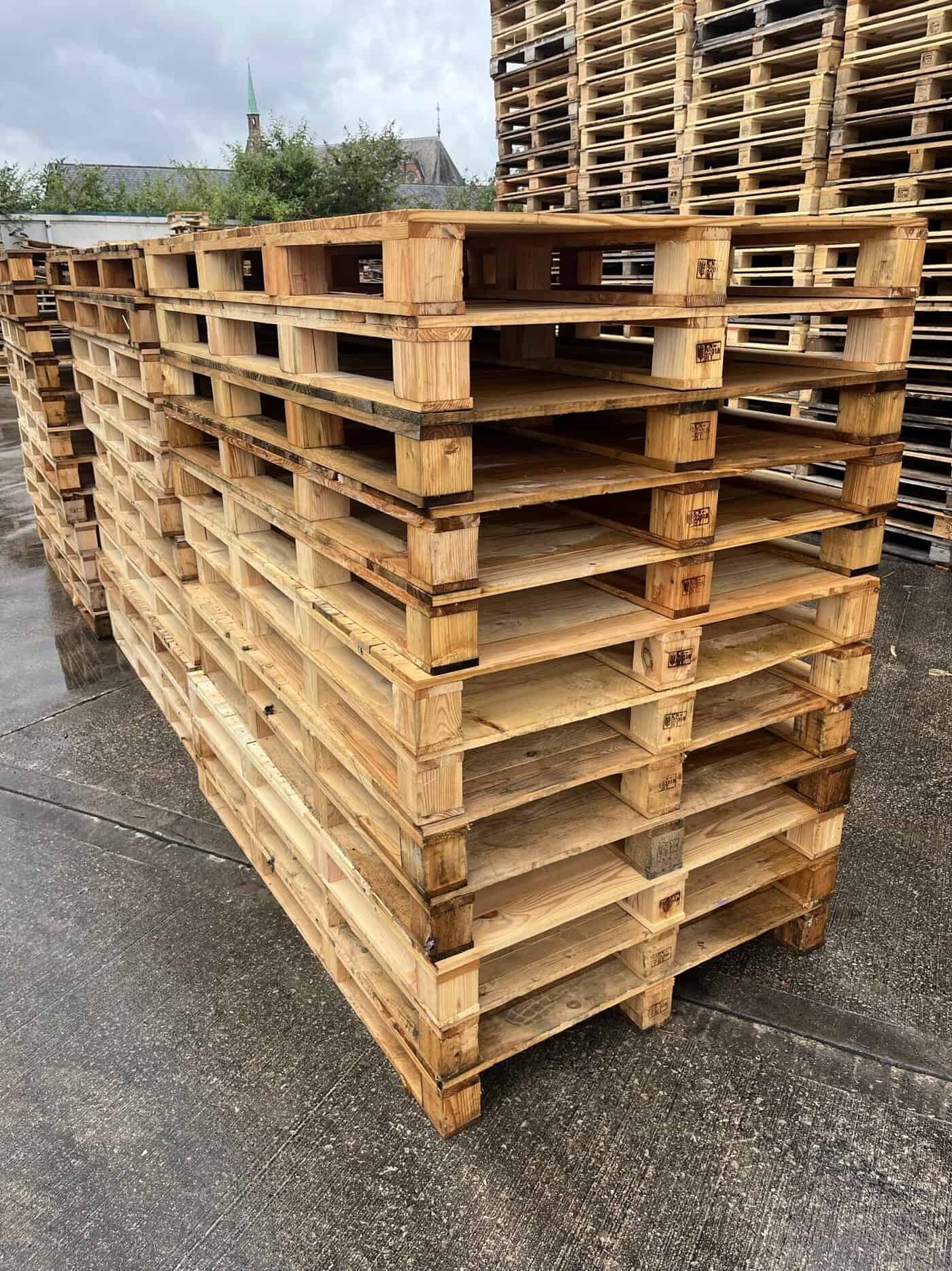 1600 x 1100 pallet heat treatment side view